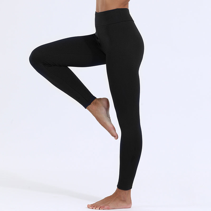 Winter Leggings Warm Thick High Stretch Lamb Cashmere Leggins Skinny Fitness Woman Pants kpk