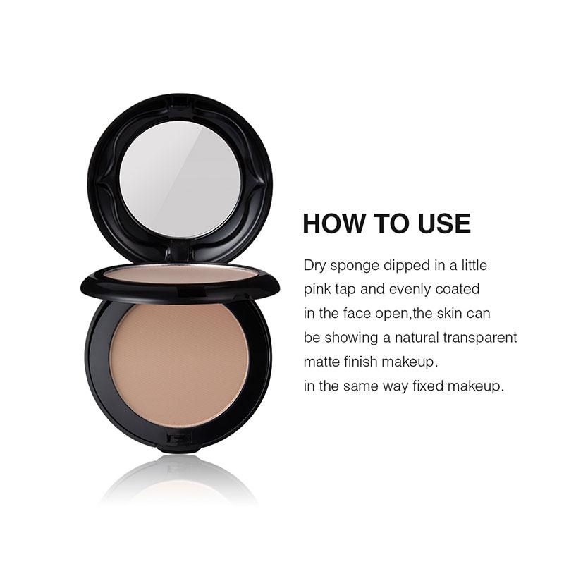 MENOW Double Layer Compact Powder Makeup Professional Beauty Concealer pressed powder Light  F612