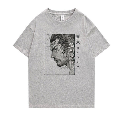 vagabond Miyamoto Musashi Japanese anime ainime short-sleeved T-shirt for men and women