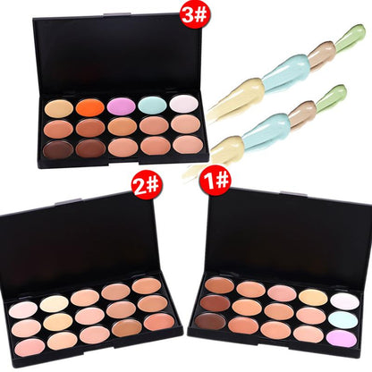 Professional Concealer Facial Brighten Cream Care Camouflage Makeup Base Palettes Acne