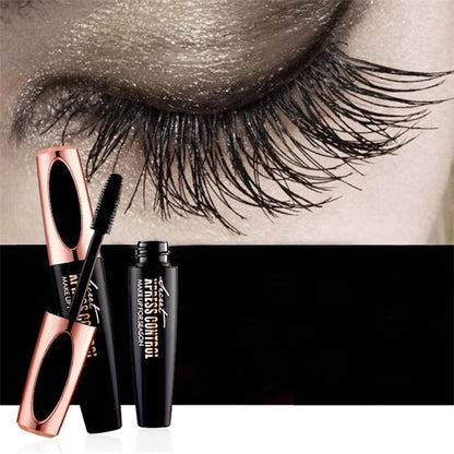 1pc 4D Silk fiber EyeLashe Makeup Waterproof Silicone Brush Head Mascara Lengthening Thicker Mascara macfee