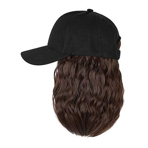 Synthetic wig Women's hooded wig European and American personalized wool roll wig 2024