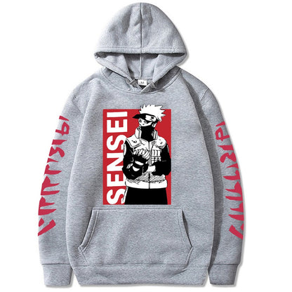 Naruto Kakashi Men Women Unisex Hoodies Sweatshirts TV Show Money Heist Novelty Paper House Hoodie