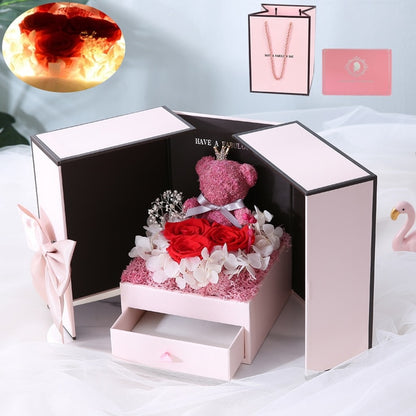 Eternal Rose Flower Gift Box kado