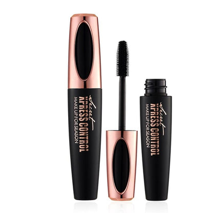 1pc 4D Silk fiber EyeLashe Makeup Waterproof Silicone Brush Head Mascara Lengthening Thicker Mascara macfee