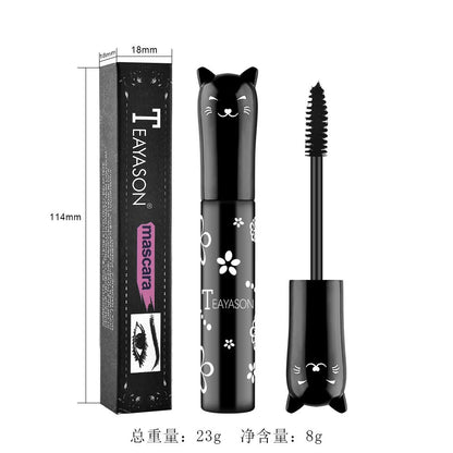 Professional Makeup Mascara Waterproof Quick-drying Eyelash Curling Lengthening Makeup Eyelashes Blue Purple Color Mascara