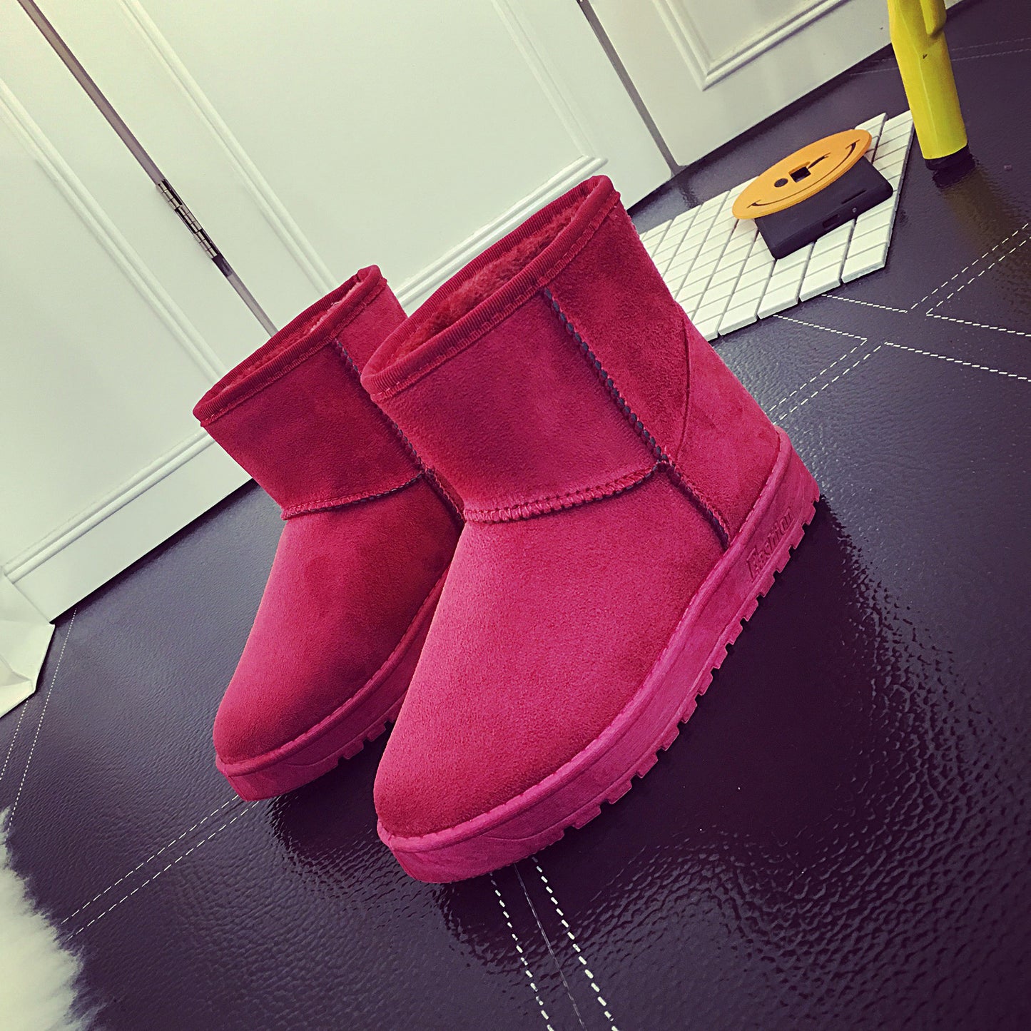 Snow Boots Winter Faux Fur Women Shoes