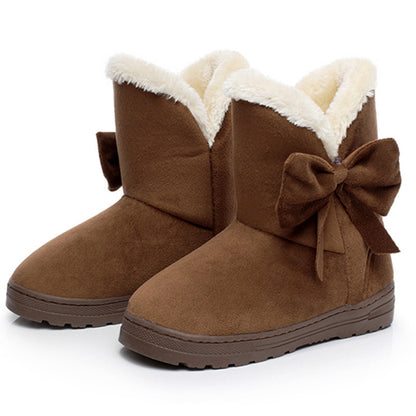 Cotton women ankle boots platform flat women winter shoes