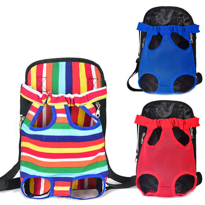 Cat Bag Going Out Portable Pet Bag Dog Comfortable Shoulder Chest Bag Pet Backpack