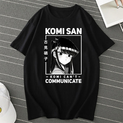 Komi Cant Communicate Komi Shouko t-shirt clothes male japan