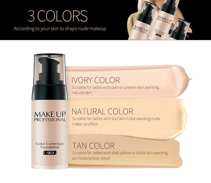 LAIKOU Beauty Makeup Brightening Whitening foundation Color Correction Natual concealer