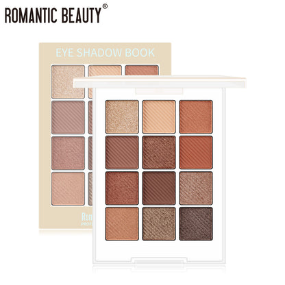 Romantic Beauty Makeup For Eye Ins Hot Sale Eye Shadow Disk 12 Color Eye Shadow