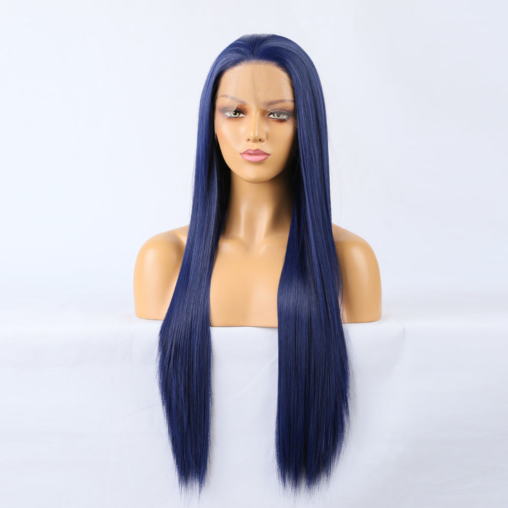 Straight Lace Front Wig Bone Straight Human Hair Wig Transparent Lace Frontal Wig Glueless Lace Front Human Hair Wigs