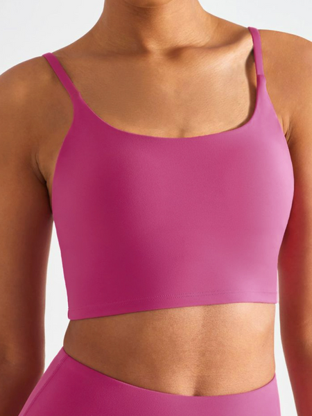 Soft Stretchy Longline Support Bra w pads (1 Size Up)  HW5P82N3C8