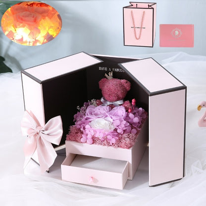 Eternal Rose Flower Gift Box kado