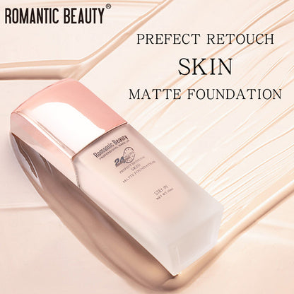 Romantic Beauty 30ml Long-Lasting Oil Control Non-Removal Foundation Concealer And Moisturizer Makeup Foundation