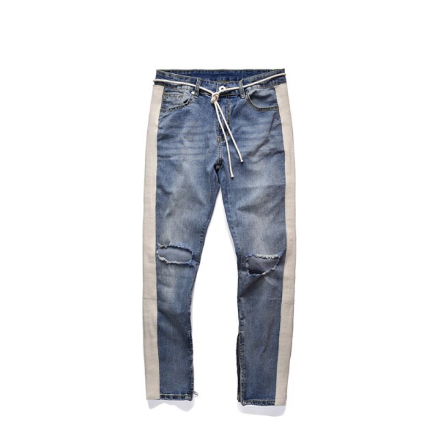 Men Skinny Jeans Streetwear RJ