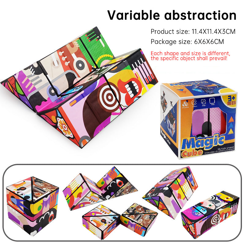 Variety Rubik's Cube Stress Relief Toy Geometry 3b Infinite Rubik's Cube Children's Educational Toy