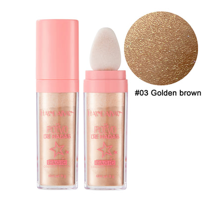 Highlighting Pat Powder Full Body Highlighting Natural Three-Dimensional Repair Blush Makeup