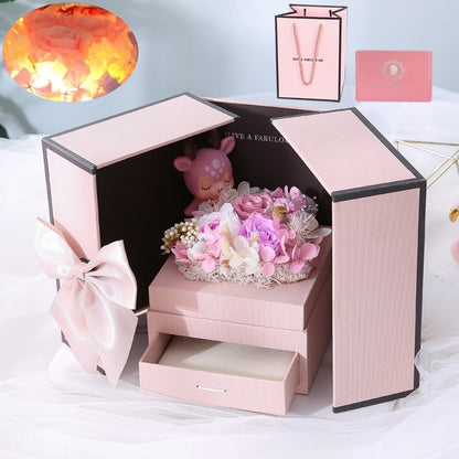 Eternal Rose Flower Gift Box kado