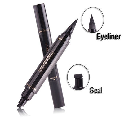 Makeup Liquid Rose Eyeliner Pencil maquiagem Quick Dry Waterproof wing Eye Liner With Miss Stamp Eye Pencil