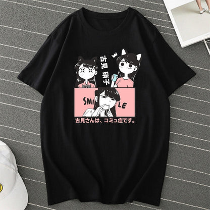 Komi Cant Communicate Komi Shouko t-shirt clothes male japan