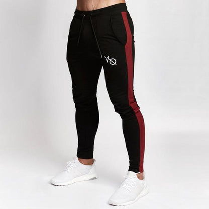 Mens Joggers Casual Pants Fitness Men Sportswear Tracksuit Bottoms Skinny Sweatpants Trousers Black Gyms Jogger Track Pants