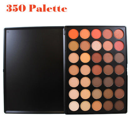 Professional 35 Color Eyeshadow Palette Earth Warm Color Shimmer Matte Eye Shadow Beauty Makeup Set