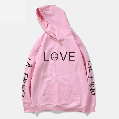 Pkorli Lil Peep Love Sweatshirt Men Women Casual Pullover Hip Hop Lil Peep Rapper Hoodies