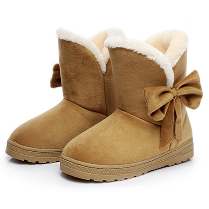 Cotton women ankle boots platform flat women winter shoes