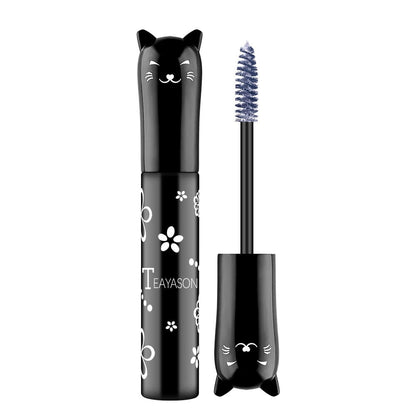 Professional Makeup Mascara Waterproof Quick-drying Eyelash Curling Lengthening Makeup Eyelashes Blue Purple Color Mascara