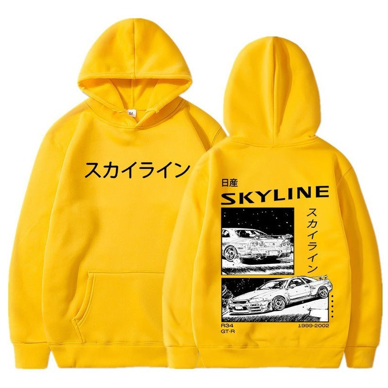 Initial D Anime AE86 Hoodie