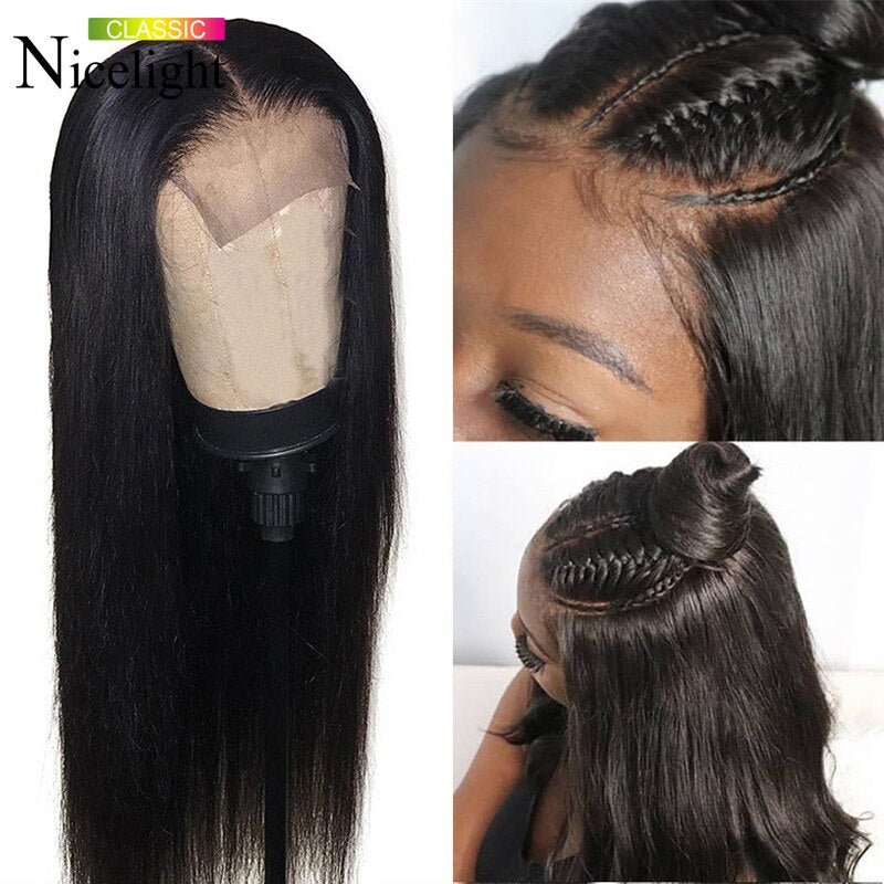 Badon marchand hair  Natural Long Black Lace Wig