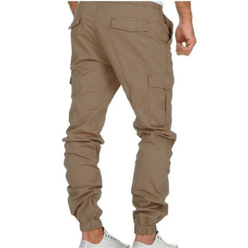 New Spring Autumn Collection Bottoms New Jogger Pants Men Drawstring Comfortable Elastic Waist Sweatpants