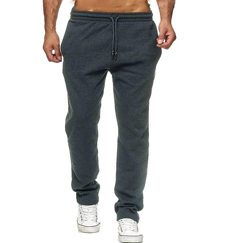 Men Bodybuilding Pant Autumn Spring Tracksuit Sweatpants cho