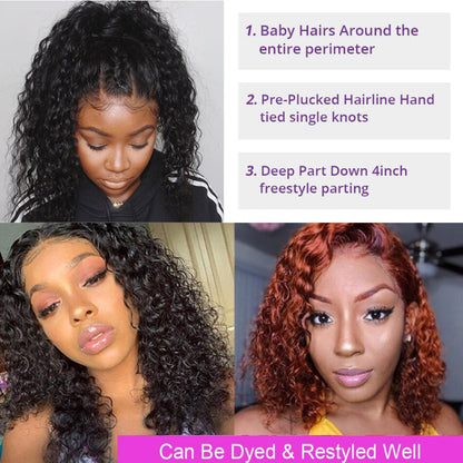 Badon marchand hair To GO 4X4 Lace Closure Human Hair Wigs For Women Remy Jerry Curl perruque bresillienne