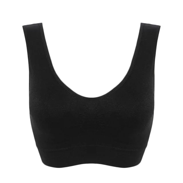 New Sexy Wireless Bras For Women Top Bras Large Size Bralette Woman Brasier Fitness Yoga Sports Bra For Running Gym asu