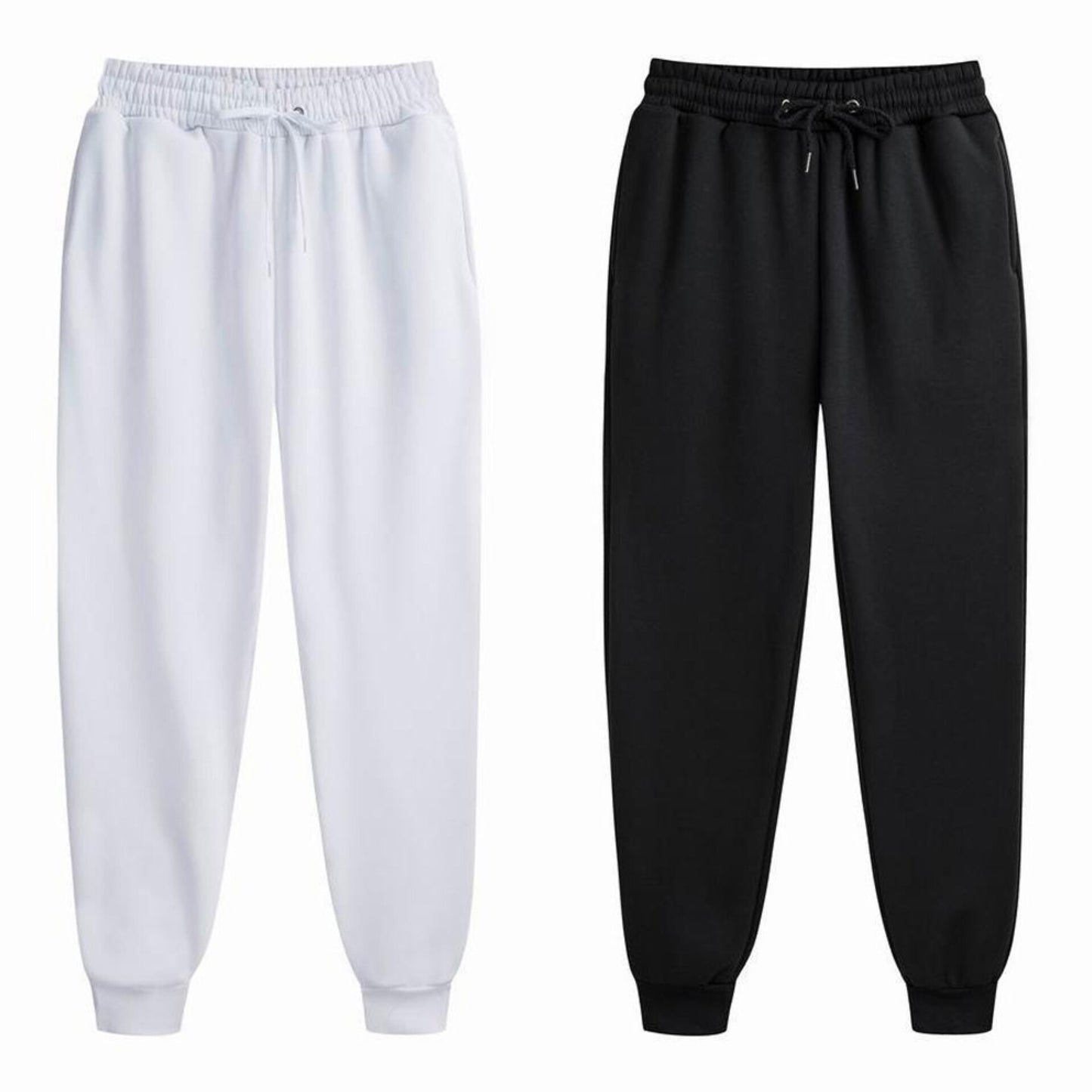 Men Long Pants Autumn and Winter Mens Casual Fleece Sweatpants Soft Sports Pants Jogging Pants 5 Colors jòg