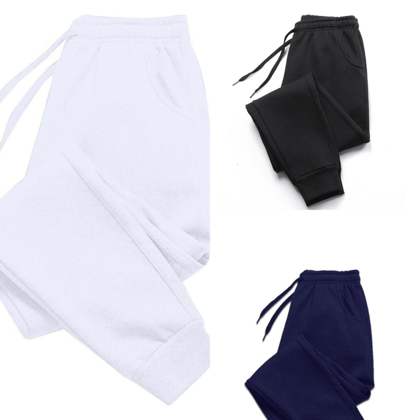 Men Long Pants Autumn and Winter Mens Casual Fleece Sweatpants Soft Sports Pants Jogging Pants 5 Colors jòg