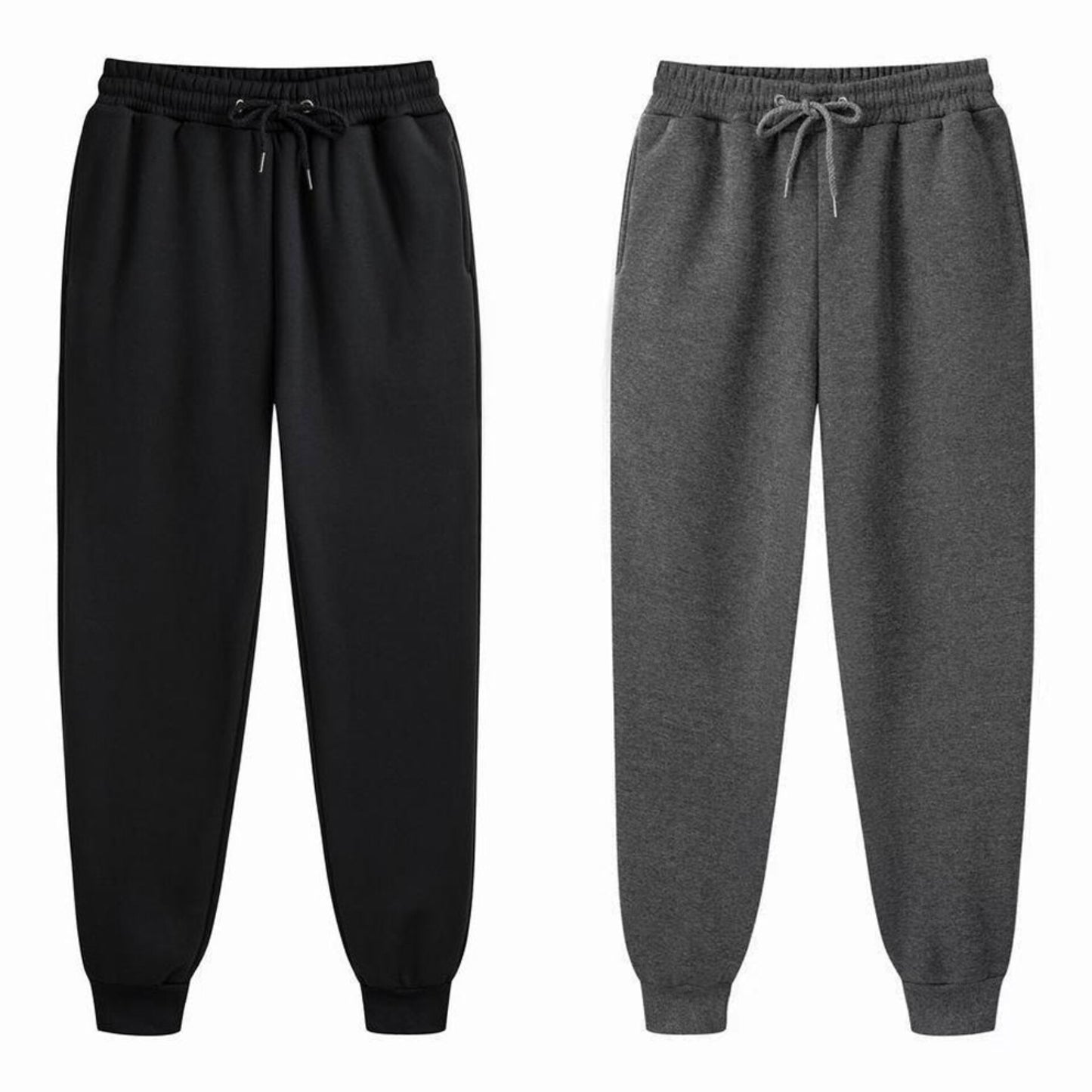 Men Long Pants Autumn and Winter Mens Casual Fleece Sweatpants Soft Sports Pants Jogging Pants 5 Colors jòg