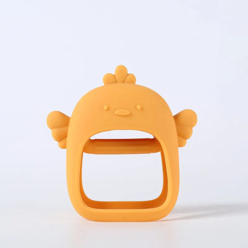 Silicone teething cute baby set of hands teether suitable for teething period baby daily use Anti-feeding fsil