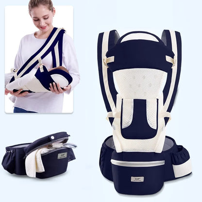 Baby Carrier Backpack Infant Baby Hipseat Carrier Front Facing fsil