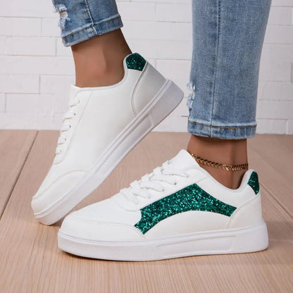 White Sneakers Casual Vulcanized Sport Shoes Fashion White Shoe for Woman Flats Shoes fem