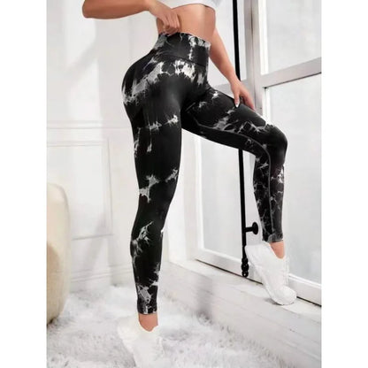 Elastic Yoga Leggings 2025 Women High Waist Fitness Outfits for Women Sports Jogging Workout jari