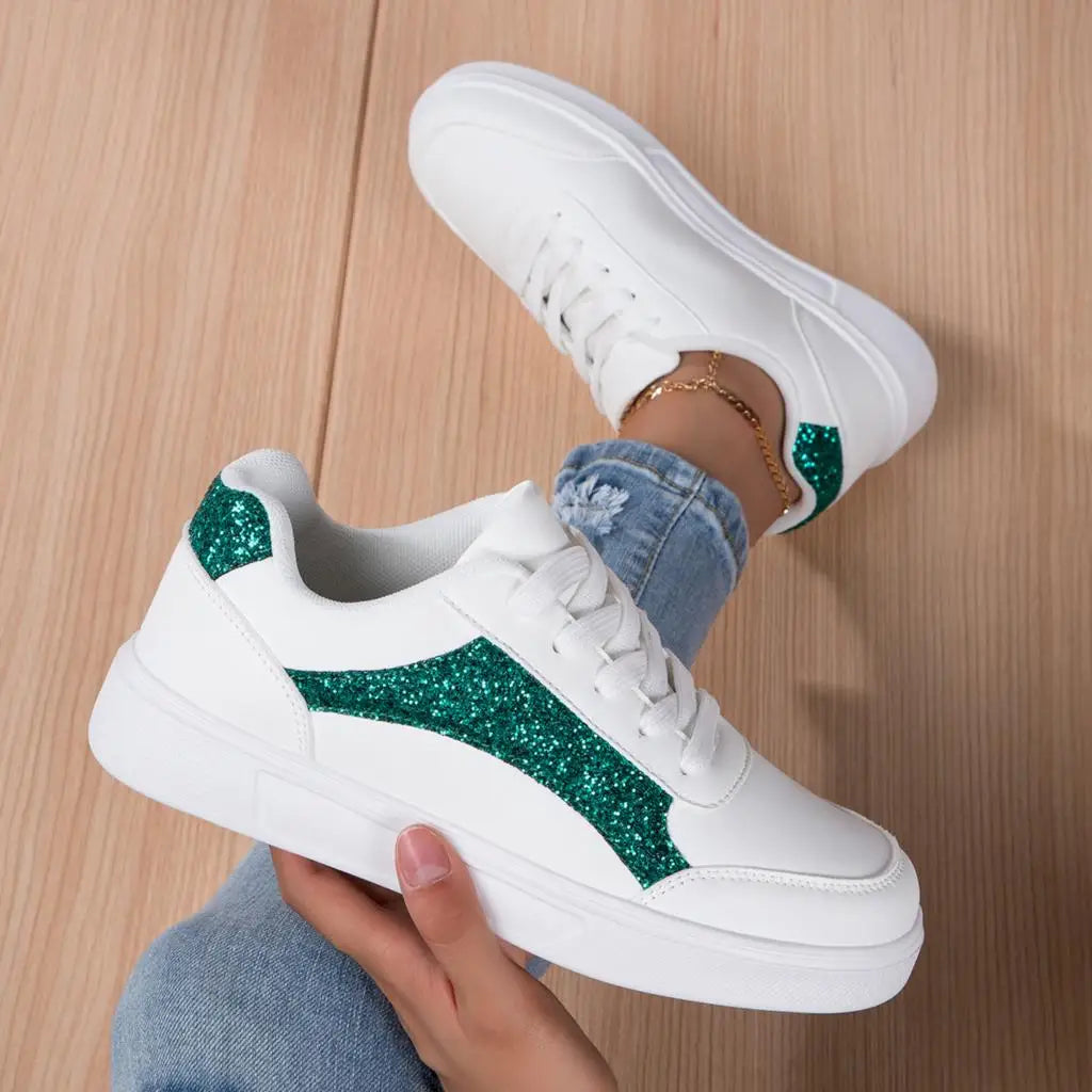 White Sneakers Casual Vulcanized Sport Shoes Fashion White Shoe for Woman Flats Shoes fem