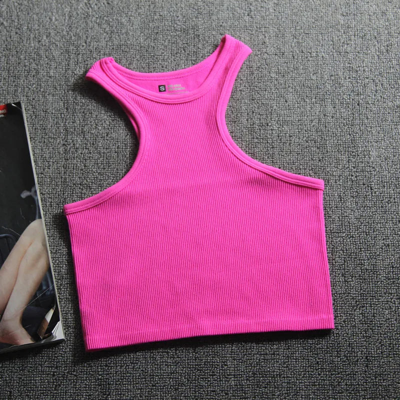 Seamless Sports Crop Top Women Fitness Yoga Tank Tops Female Gym Vest Cheap Wholesale Women Clothes New asu