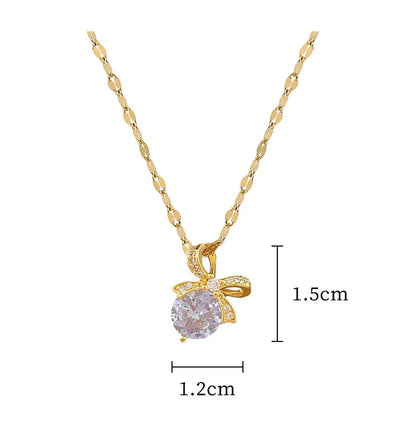 Necklace Earrings Ear Stud Sets Wedding Bridal Cubic Zirconia Crystal Jewelry Sets Jari