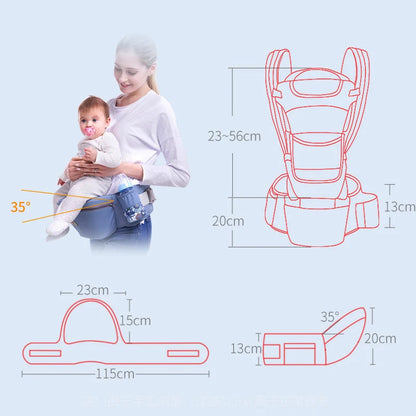 Baby Carrier Backpack Infant Baby Hipseat Carrier Front Facing fsil