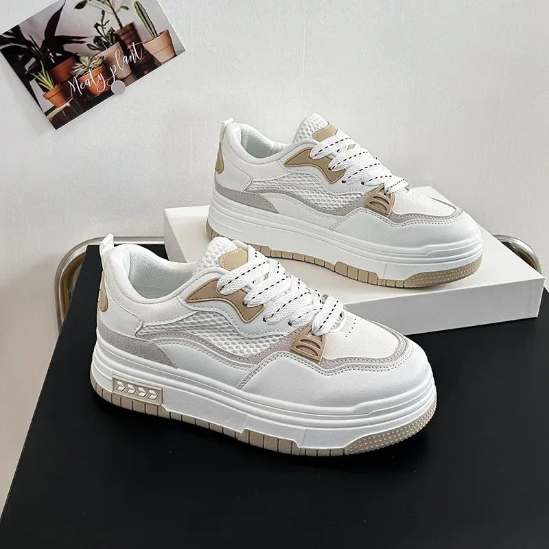 Ladies Sneakers Basketball Woman 2024 In Designer Casual Sports Trainers Comfort Flat Platform Running Shoes Tenis fem