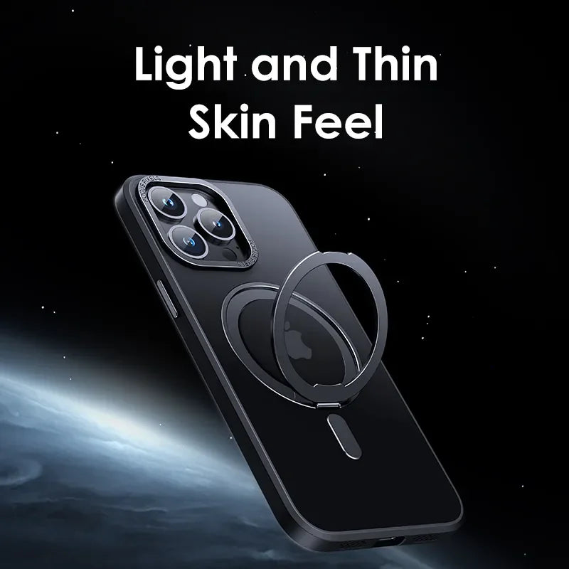 360 Degree Rotation Stand Phone Case For Iphone 11 12 13 14 15 Pro Max 15 Plus Magnetic Holder Cover For Samsung S23 Ultra Plus greg